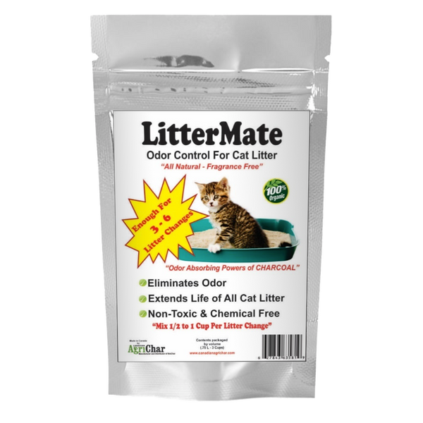 Biochar cat litter hot sale